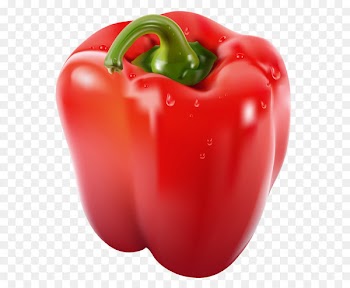 Bell pepper Chili pepper Clip art - Transparent Red Pepper PNG Clipart Picture 