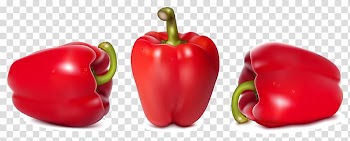 Bell pepper Chili pepper Vegetable Spice, Bell pepper transparent background PNG clipart
