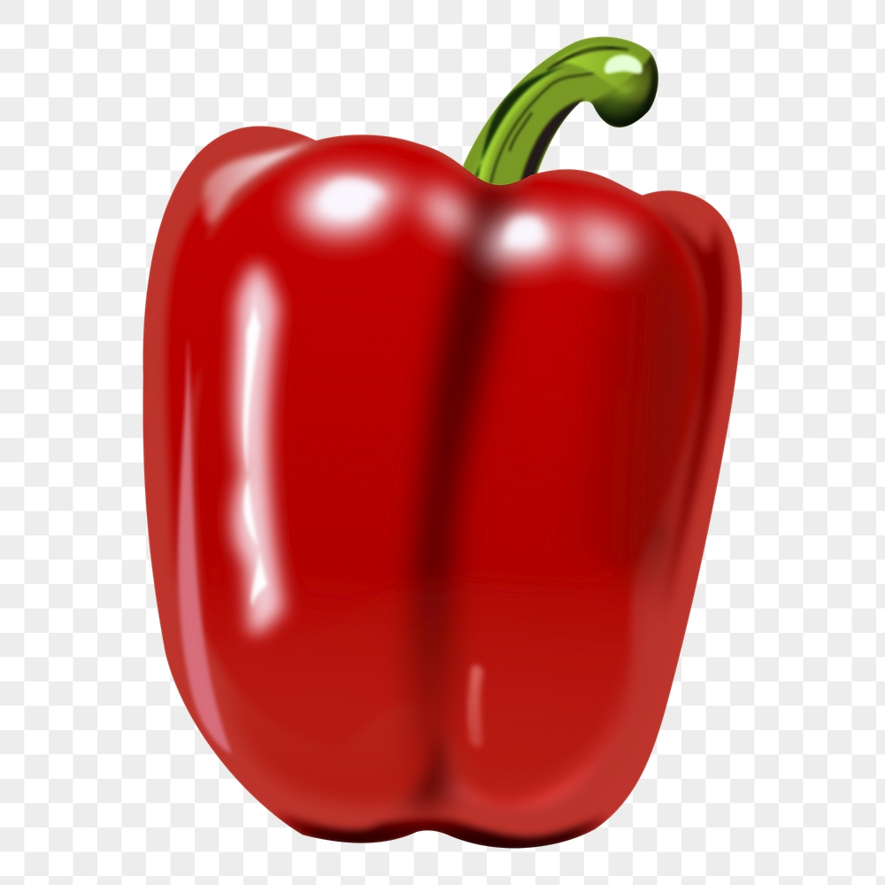 Bell pepper png sticker vegetable | Free PNG - rawpixel