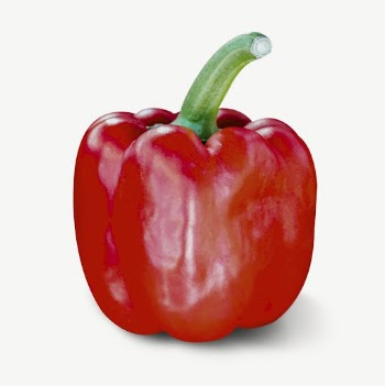 Bell pepper, vegetable collage element | Free PSD - rawpixel