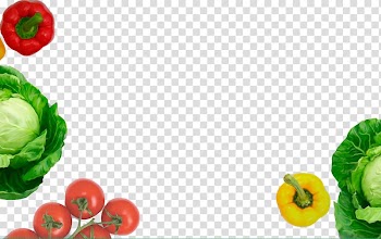 Bell pepper Vegetable Fruit Tomato, Fruit and vegetable material transparent background PNG clipart