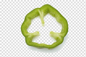 Bell pepper Vegetable Pixel, Fresh sweet pepper profile transparent background PNG clipart