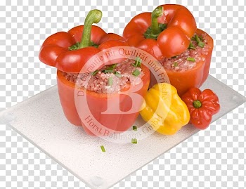 Bell pepper Vegetarian cuisine Food Paprika Garnish, paprika transparent background PNG clipart