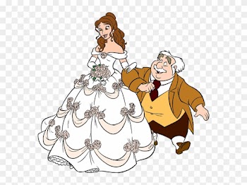 Belle And Her Father, Maurice On Belle's Wedding Day - Beauty And The Beast Maurice