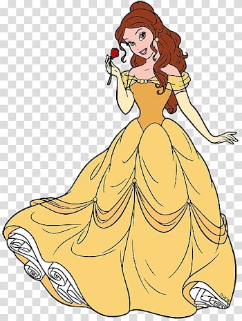 Belle Beast Disney Princess The Walt Disney Company , Disney Princess transparent background PNG clipart