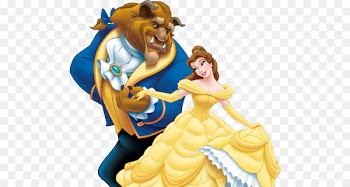 Belle Beauty and the Beast Wedding invitation Cogsworth - beauty and the beast disney 