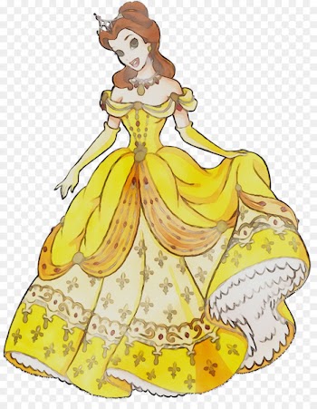 Belle Tiana Disney Princess Ariel Dress -  