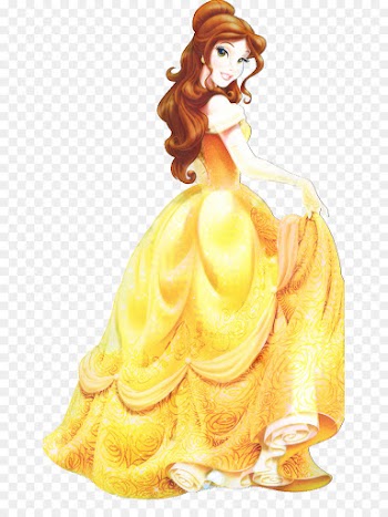 Belle, Wedding Invitation, Party, Figurine, Yellow PNG