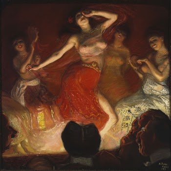 Belly dancer, 1903, Antti Favén | Free Photo - rawpixel