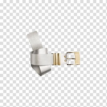 Belt Versace H&M Leather Fashion, White Belt transparent background PNG clipart