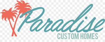 Belusa United Volleyball Club House Logo Company Paradise Custom Homes - 14 august text 
