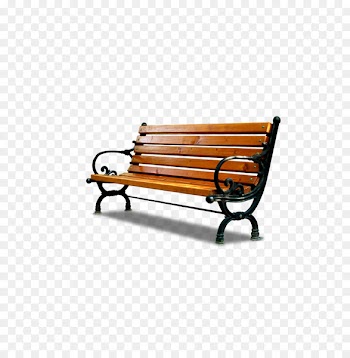 Bench Chair Plastic Seat - Park bench Stool 