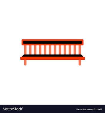 Bench vector image