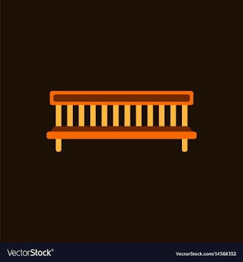 Bench vector image