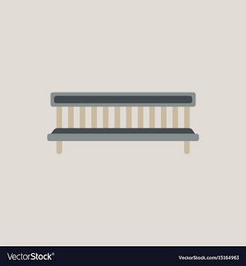 Bench vector image
