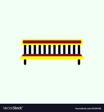 Bench vector image