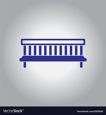 Bench vector image