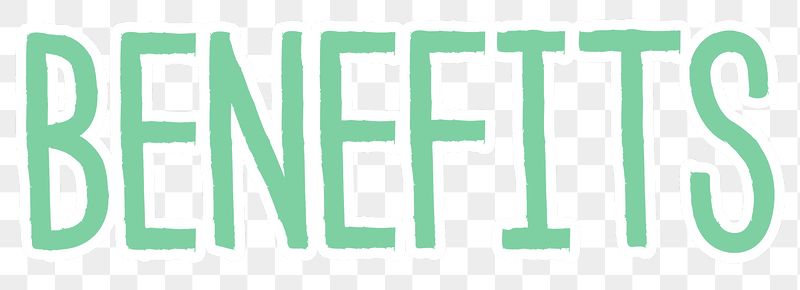 Benefits png word sticker typography, | Free PNG - rawpixel