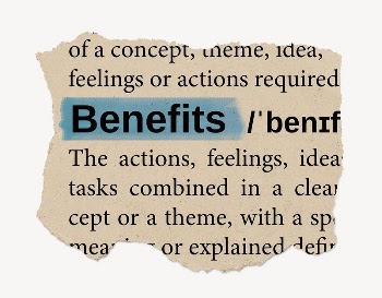 Benefits ripped dictionary, editable word | Free PSD - rawpixel