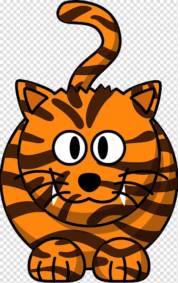 Bengal tiger Cartoon Drawing , Free Tiger transparent background PNG clipart