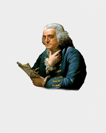 Benjamin Franklin PNG Image Background