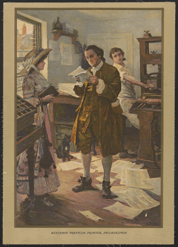 Benjamin Franklin, printer, Philadelphia | Free Photo - rawpixel