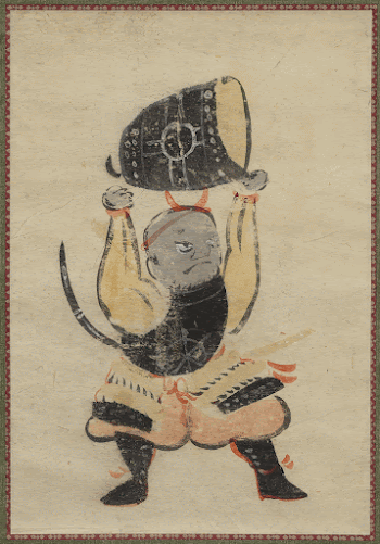 Benkei with Temple BellOriginal from the Minneapolis | Free Photo - rawpixel