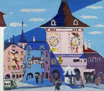 Bern with Belltower (1935) painting | Free Photo Illustration - rawpixel