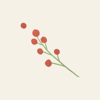 Berry branch sticker, winter aesthetic | Free Vector - rawpixel