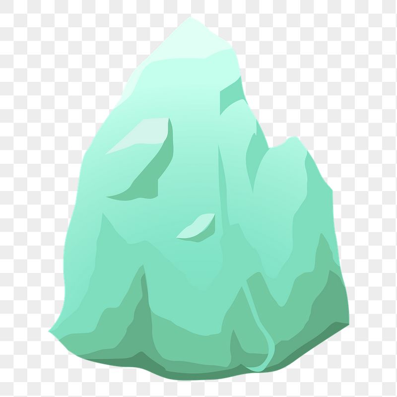 Beryl rock png sticker, Glitch | Free PNG - rawpixel