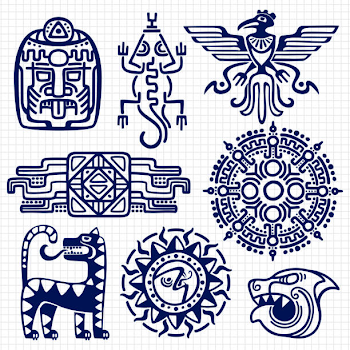 Best Aztec Art Illustrations, Royalty-Free Vector Graphics & Clip ...