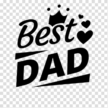 Best dad fathers day emblem - Transparent PNG & SVG vector