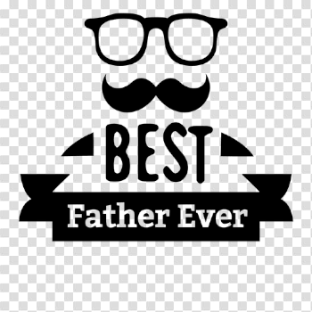 Best father ever emblem - Transparent PNG & SVG vector