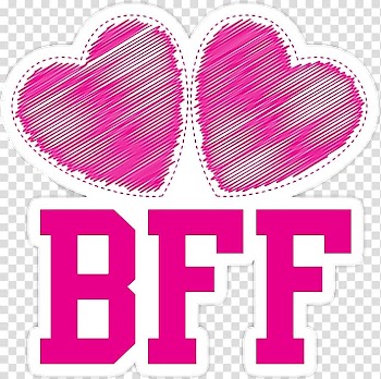 Best friends forever Friendship Love Hearts Desktop , bff transparent background PNG clipart