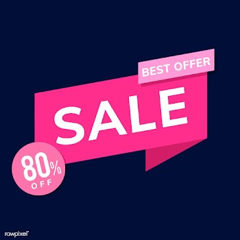 Best offer sale 80% shop promotion advertisem.. | Free stock vector - 538284