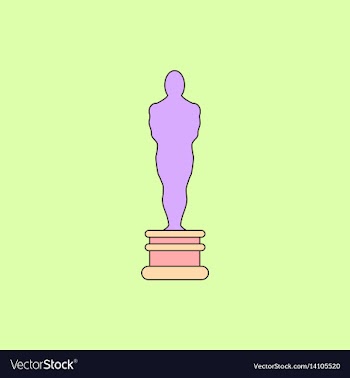 Best person award icon flat style vector image