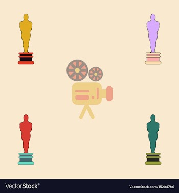 Best person award icon flat style vector image