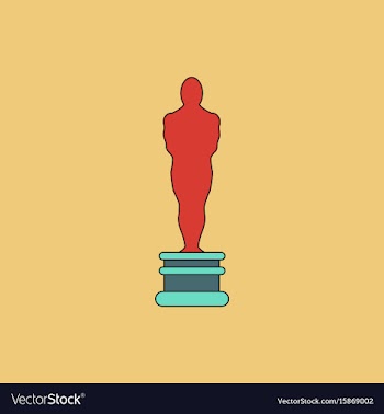 Best person award icon flat style vector image