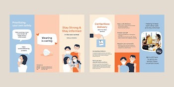 Best practices for Covid 19 template psd