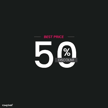 Best price 50% discount vector | Free stock vector - 512039
