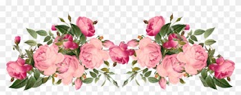 Best Vintag Flower Border - Flower Border Clipart