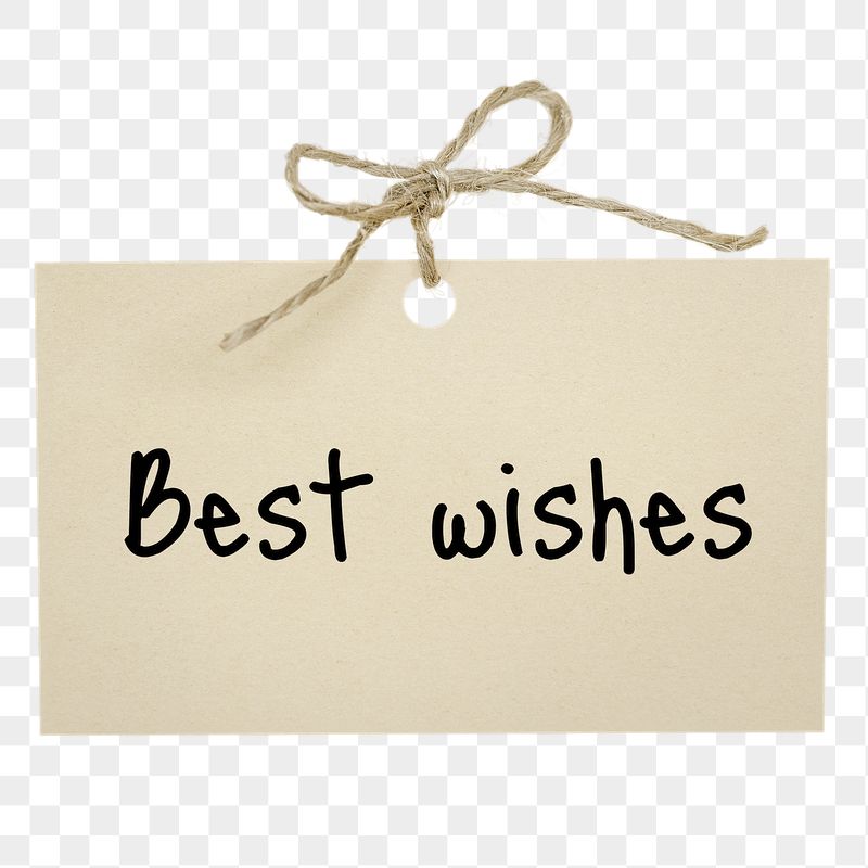 Best wishes png word, torn | Free PNG - rawpixel