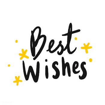 Best wishes typography vector in black | Free stock vector - 472384