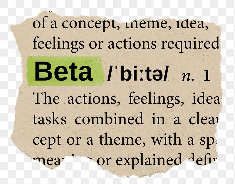 Beta png word sticker, torn | Free PNG - rawpixel