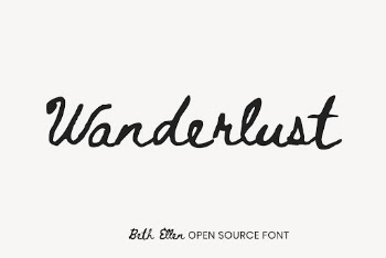 Beth Ellen open source font | Free Font Add-on - rawpixel