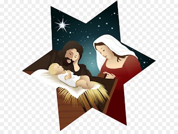 Bethlehem Christmas Holy Family Nativity scene Nativity of Jesus - Vector Christmas Baby Jesus 