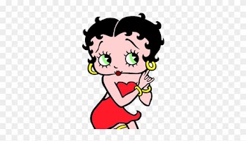 Betty Boop Transparent Evening Dress Pictures To Pin - Betty Boop Png