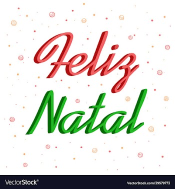 beveled merry christmas in brazilian portuguese
