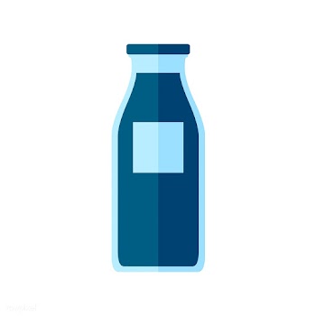 Beverage blue bottle | Free stock vector - 250609