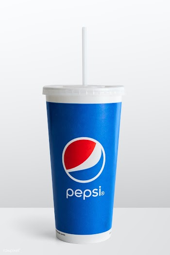 Beverage in a disposable cup from Pepsi. JANUARY 29, 2020 - BANGKOK, T.. | Free  psd mockup - 2355624